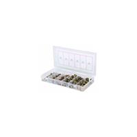 KSTOOLS KS Tools Sortiment Gewindenieten, Stahl, M3x9 mm-M10x21 mm, 150-tlg.