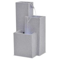binnenfontein met LED-verlichting polyresin