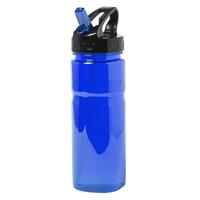 Blauwe drinkfles/waterfles 650 ml -