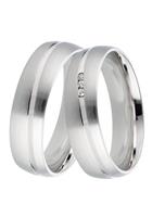 Doosti Trauring HIGHLIGHT, SI-06-D, SI-06-H, Made in Germany, wahlweise mit oder ohne Brillanten