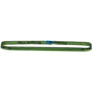 Dolezych Ronde draagband | omvang 2 m groen | draagverm. eenv. 2000 kg | 1 stuk - 42151501 42151501