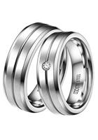 DOOSTI Trouwring ST-034-D, ST-034-H, BEAUTIFUL Made in Germany - naar keuze met of zonder zirkoon