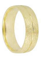 Firetti Trauring mit Gravur strukturiert, Diamantschnitt, Glanzfräsung, 6,0 mm breit, Made in Germany, wahlweise mit oder ohne Brillant