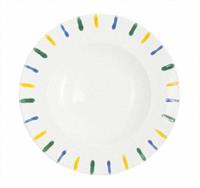 Gmundner Keramik Buntgeflammt Gourmetteller rund 29 cm