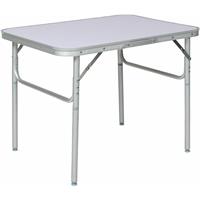 Tectake - Campingtafel - 75 X 55 Cm - Grijs