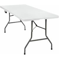 Tectake - Campingtafel - Partytafel - Klaptafel - Kunststof - Afm. 183 X 76 X 74cm - 402153