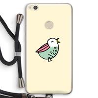 CaseCompany Birdy: Huawei Ascend P8 Lite (2017) Transparant Hoesje met koord
