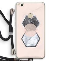 CaseCompany Creatieve toets: Huawei Ascend P8 Lite (2017) Transparant Hoesje met koord