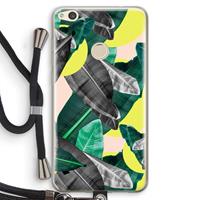 CaseCompany Fantasie jungle: Huawei Ascend P8 Lite (2017) Transparant Hoesje met koord