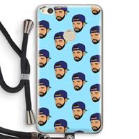 CaseCompany Drake Away: Huawei Ascend P8 Lite (2017) Transparant Hoesje met koord
