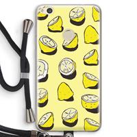 CaseCompany When Life Gives You Lemons...: Huawei Ascend P8 Lite (2017) Transparant Hoesje met koord
