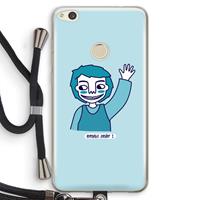 CaseCompany Zwaai: Huawei Ascend P8 Lite (2017) Transparant Hoesje met koord