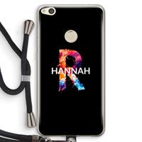 CaseCompany Abstract Spectrum: Huawei Ascend P8 Lite (2017) Transparant Hoesje met koord