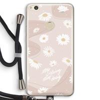 CaseCompany Daydreaming becomes reality: Huawei Ascend P8 Lite (2017) Transparant Hoesje met koord