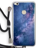CaseCompany Nebula: Huawei Ascend P8 Lite (2017) Transparant Hoesje met koord
