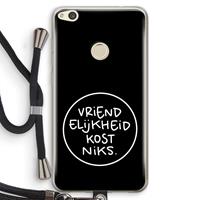 CaseCompany Vriendelijkheid: Huawei Ascend P8 Lite (2017) Transparant Hoesje met koord