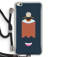 CaseCompany Mono M: Huawei Ascend P8 Lite (2017) Transparant Hoesje met koord