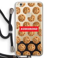 CaseCompany Koekerond: Huawei Ascend P8 Lite (2017) Transparant Hoesje met koord