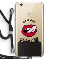 CaseCompany Badass Babes Club: Huawei Ascend P8 Lite (2017) Transparant Hoesje met koord