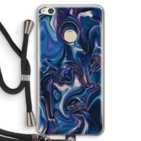 CaseCompany Mirrored Mirage: Huawei Ascend P8 Lite (2017) Transparant Hoesje met koord