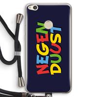 CaseCompany 90's One: Huawei Ascend P8 Lite (2017) Transparant Hoesje met koord