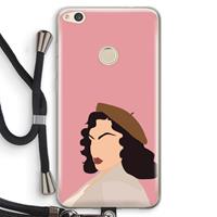 CaseCompany Confidence: Huawei Ascend P8 Lite (2017) Transparant Hoesje met koord