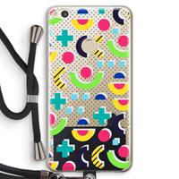 CaseCompany 8-bit N°1: Huawei Ascend P8 Lite (2017) Transparant Hoesje met koord