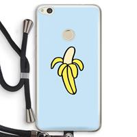 CaseCompany Banana: Huawei Ascend P8 Lite (2017) Transparant Hoesje met koord