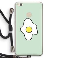 CaseCompany Spiegelei: Huawei Ascend P8 Lite (2017) Transparant Hoesje met koord