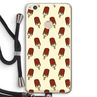 CaseCompany Yummy: Huawei Ascend P8 Lite (2017) Transparant Hoesje met koord
