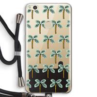 CaseCompany Paradise: Huawei Ascend P8 Lite (2017) Transparant Hoesje met koord