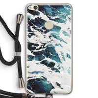 CaseCompany Golven: Huawei Ascend P8 Lite (2017) Transparant Hoesje met koord