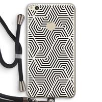 CaseCompany Magic pattern: Huawei Ascend P8 Lite (2017) Transparant Hoesje met koord