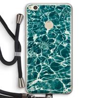 CaseCompany Weerkaatsing water: Huawei Ascend P8 Lite (2017) Transparant Hoesje met koord