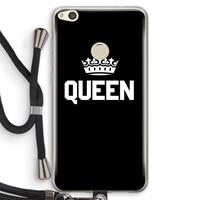 CaseCompany Queen zwart: Huawei Ascend P8 Lite (2017) Transparant Hoesje met koord