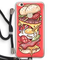 CaseCompany Diet Coke Please: Huawei Ascend P8 Lite (2017) Transparant Hoesje met koord