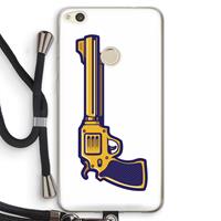 CaseCompany Pew Pew Pew: Huawei Ascend P8 Lite (2017) Transparant Hoesje met koord