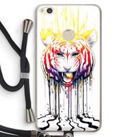 CaseCompany Fading: Huawei Ascend P8 Lite (2017) Transparant Hoesje met koord