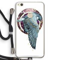 CaseCompany Golden Falcon: Huawei Ascend P8 Lite (2017) Transparant Hoesje met koord