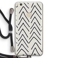 CaseCompany Marrakech Arrows: Huawei Ascend P8 Lite (2017) Transparant Hoesje met koord