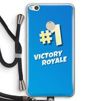 CaseCompany Victory Royale: Huawei Ascend P8 Lite (2017) Transparant Hoesje met koord