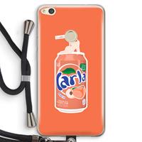 CaseCompany S(peach)less: Huawei Ascend P8 Lite (2017) Transparant Hoesje met koord