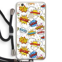 CaseCompany Pow Smack: Huawei Ascend P8 Lite (2017) Transparant Hoesje met koord