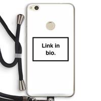CaseCompany Link in bio: Huawei Ascend P8 Lite (2017) Transparant Hoesje met koord