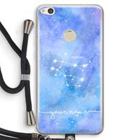 CaseCompany Sterrenbeeld - Licht: Huawei Ascend P8 Lite (2017) Transparant Hoesje met koord