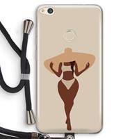 CaseCompany Let's get salty: Huawei Ascend P8 Lite (2017) Transparant Hoesje met koord