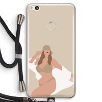 CaseCompany One of a kind: Huawei Ascend P8 Lite (2017) Transparant Hoesje met koord