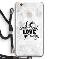 CaseCompany Partner in crime: Huawei Ascend P8 Lite (2017) Transparant Hoesje met koord