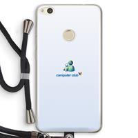 CaseCompany MSN: Huawei Ascend P8 Lite (2017) Transparant Hoesje met koord
