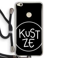 CaseCompany KUST ZE: Huawei Ascend P8 Lite (2017) Transparant Hoesje met koord